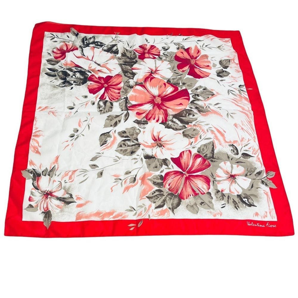 Valentina Fiore Scarf 30"β x 30" Floral
